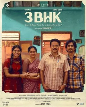 3BHK 2025 Hindi Dual Audio HD Poster Download - Filmyzilla