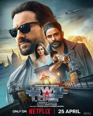 Jewel Thief: The Heist Begins 2025 Hindi Audio HD Poster Download - Filmyzilla