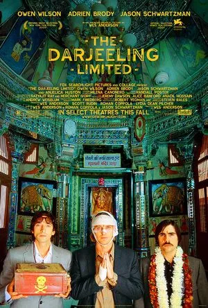 The Darjeeling Limited 2007 Hindi Dual Audio HD Poster Download - Filmyzilla