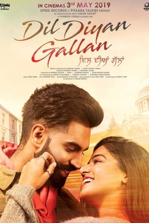 Dil Diyan Gallan (2019) Punjabi Movie [1.1GB] HD Poster Download - Filmyzilla