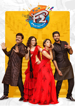 F2 Fun and Frustration (2019) (Hindi - Telugu) Dual Audio 450MB HD Poster Download - Filmyzilla