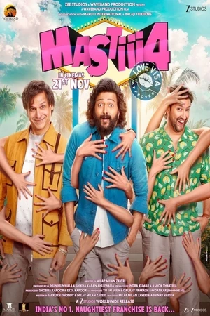 Mastiii 4 2025 Hindi Audio HD Poster Download - Filmyzilla